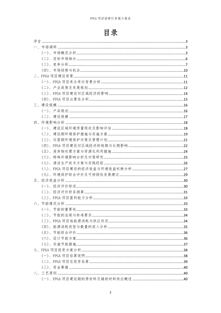 2023年FPGA项目招商引资推介报告_第2页