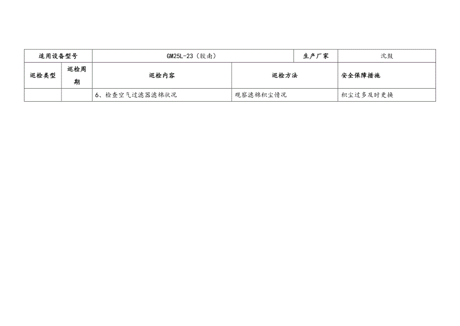 单级离心鼓风机巡检及其安全技术规程_第3页