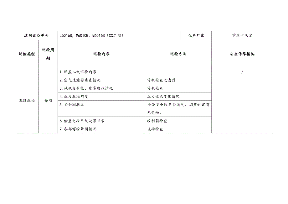 罗茨鼓风机巡检及其安全技术规程_第2页