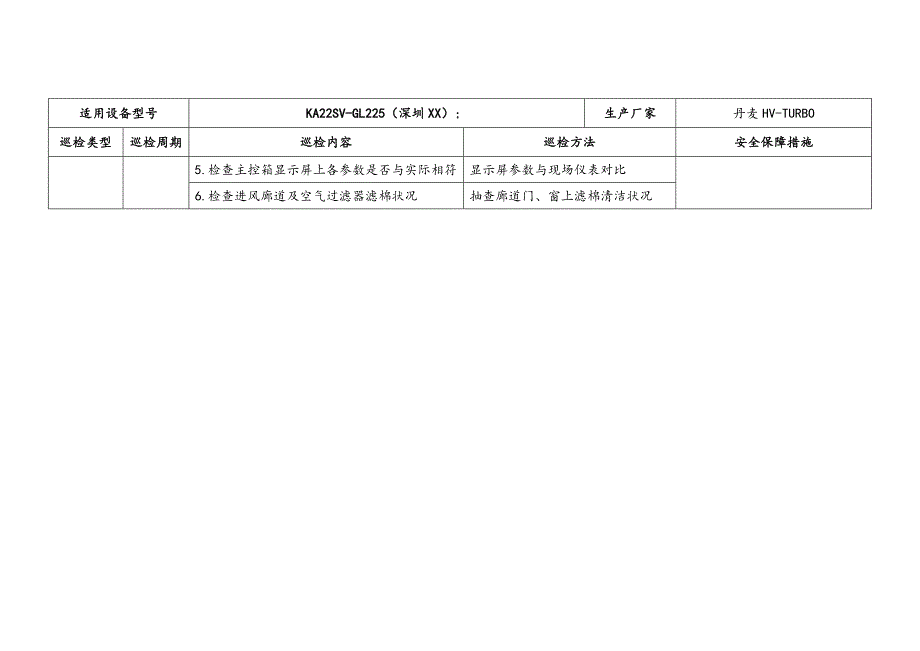 单级高速离心鼓风机巡检及其安全技术规程_第3页