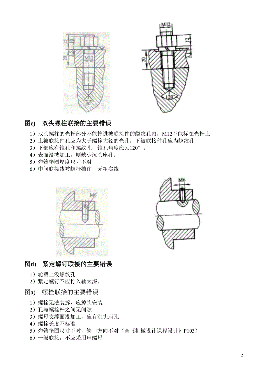 机械设计课件 螺栓改错_第2页