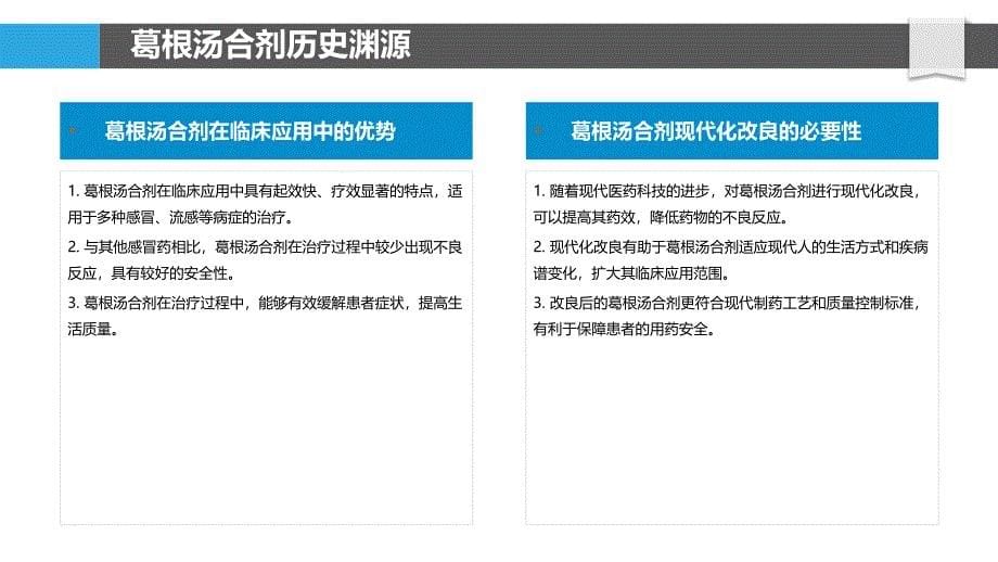 葛根汤合剂现代化改良研究-洞察研究_第5页