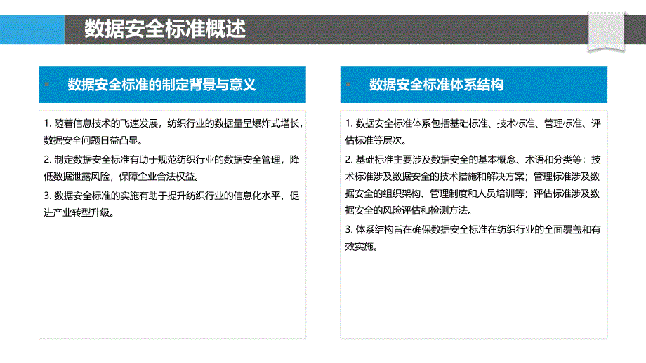 纺织行业数据安全标准-洞察研究_第4页