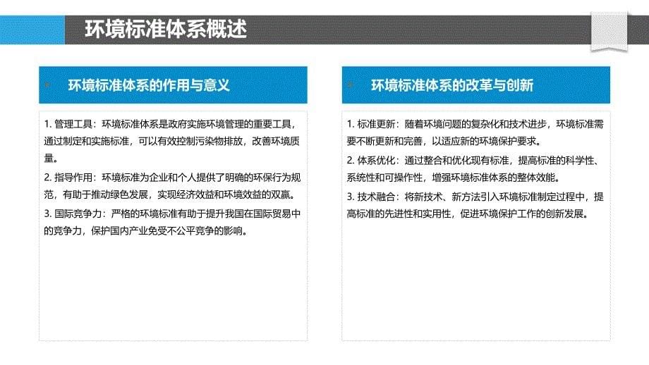 环境标准体系建设-洞察研究_第5页