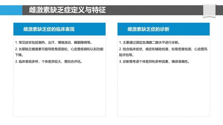 雌激素缺乏症与认知功能-洞察研究_第5页