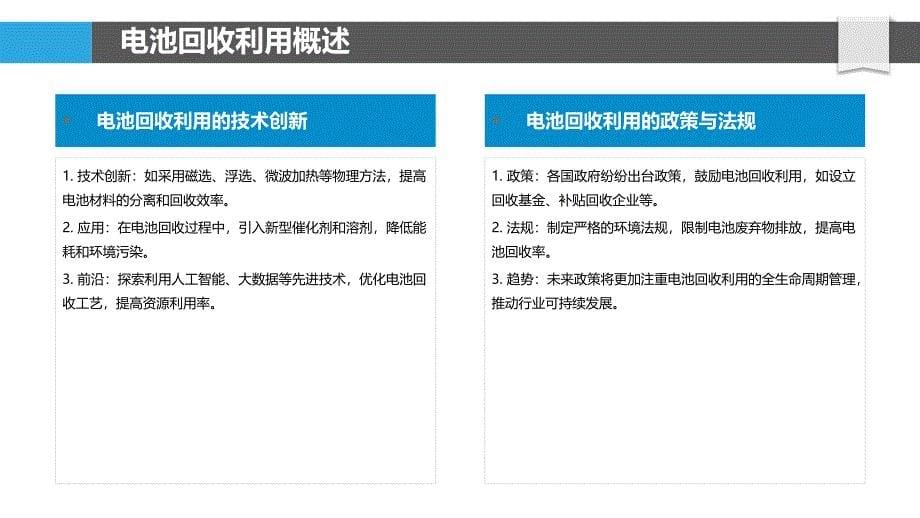 电池回收利用与安全-洞察研究_第5页