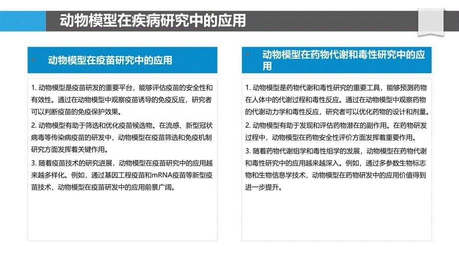 动物模型与人类疾病关系-洞察研究_第5页