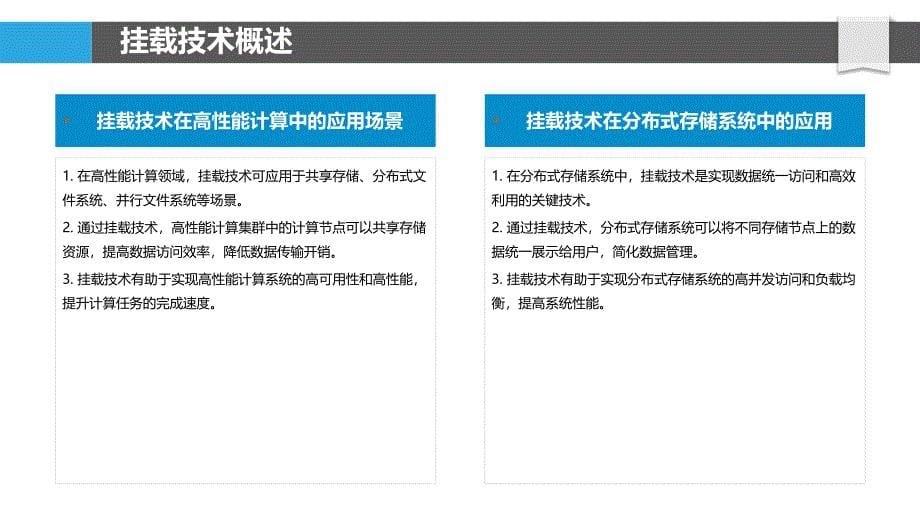 挂载技术在高性能计算中的应用-洞察研究_第5页