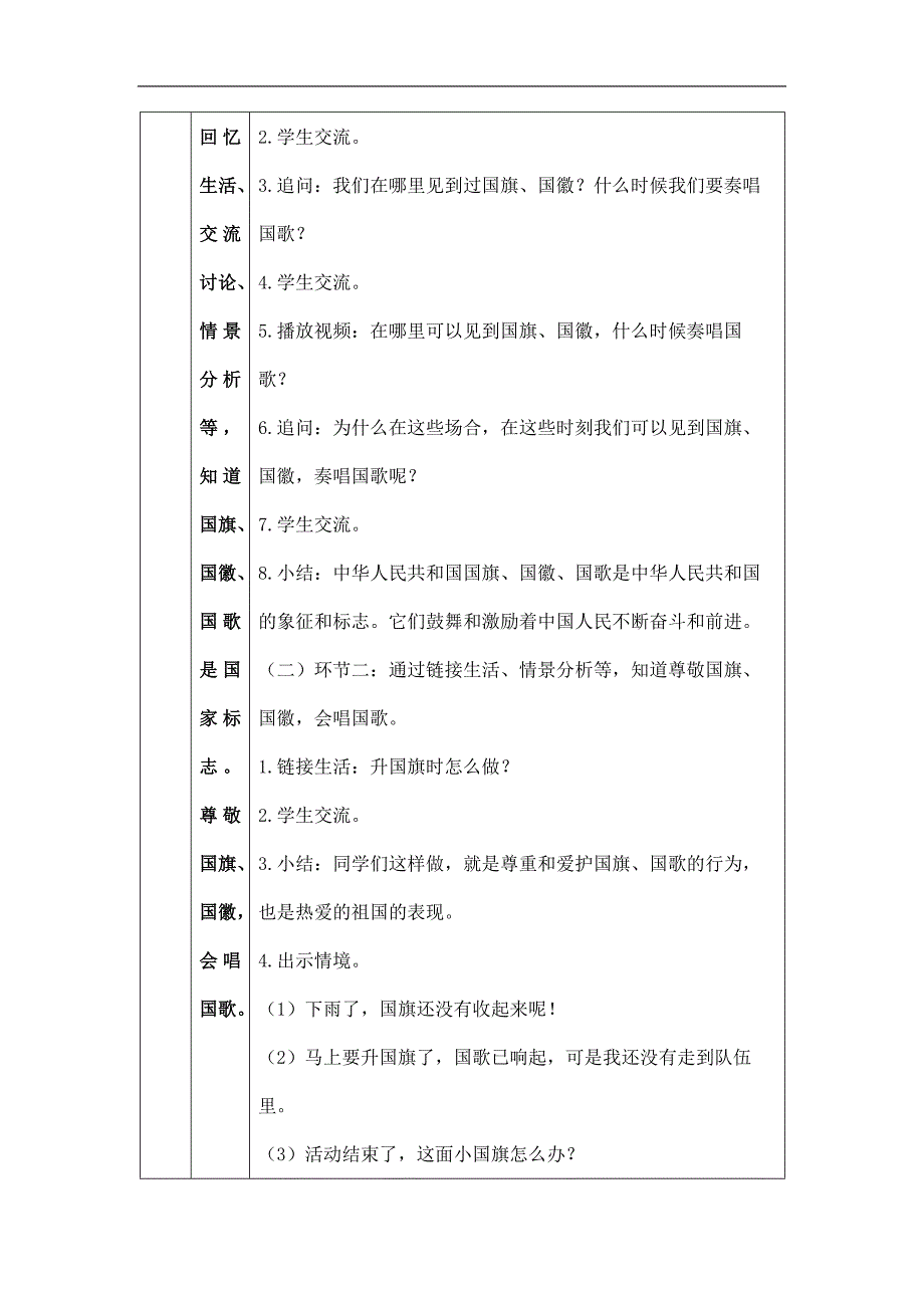 2024年小学道法教案二年级【道德与法治(统编版)】欢欢喜喜庆国庆-1教学设计_第4页