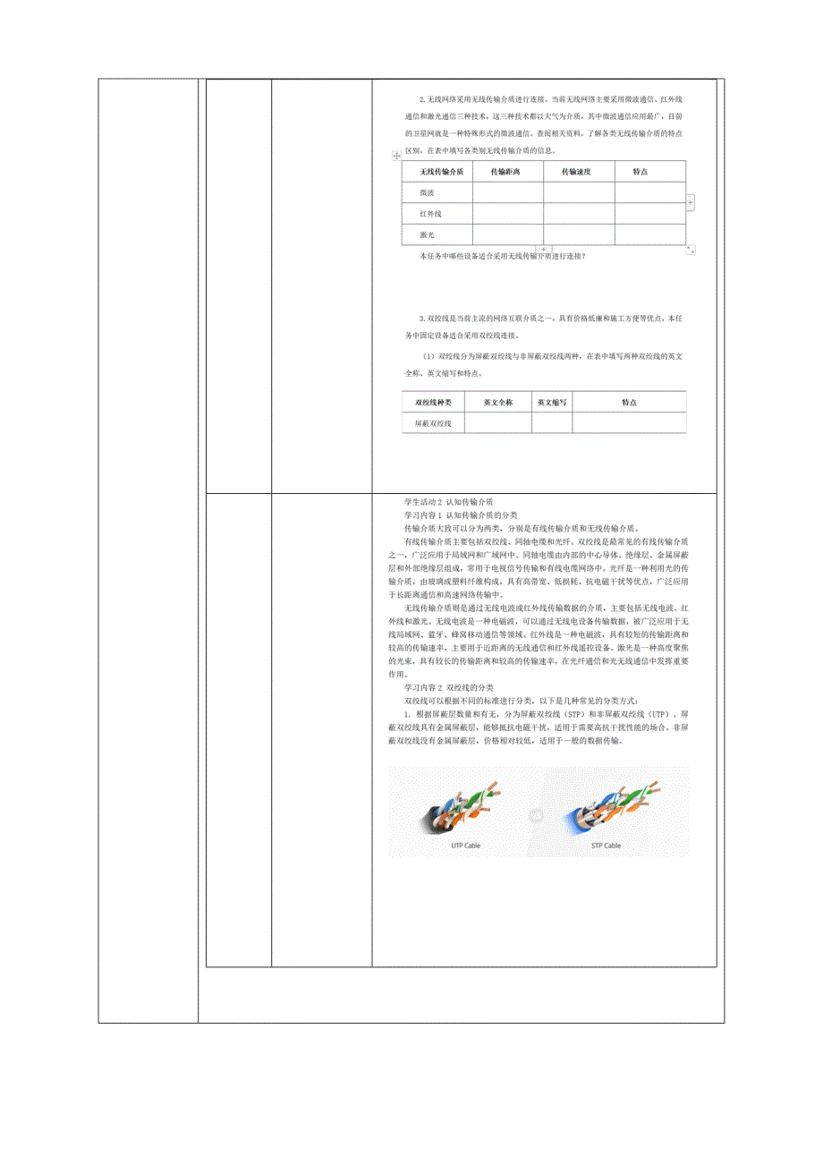 任务1教学单元2《小型网络安装与调试》之教学单元活动方案_第3页