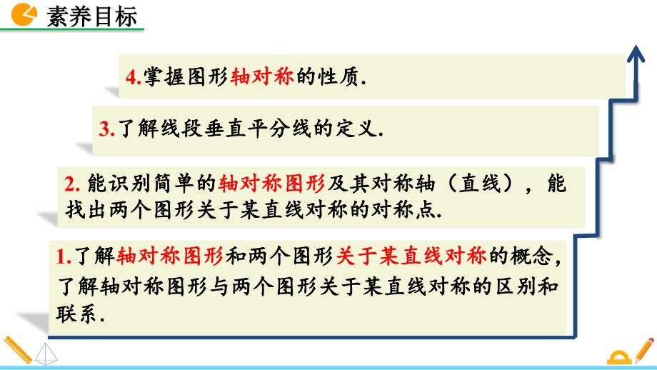 （初二数学课件）人教版初中八年级数学上册第13章轴对称13.1.1 轴对称教学课件_第3页