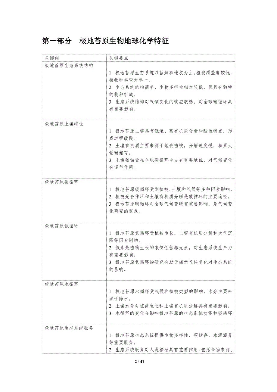 极地苔原生物地球化学过程-洞察研究_第2页