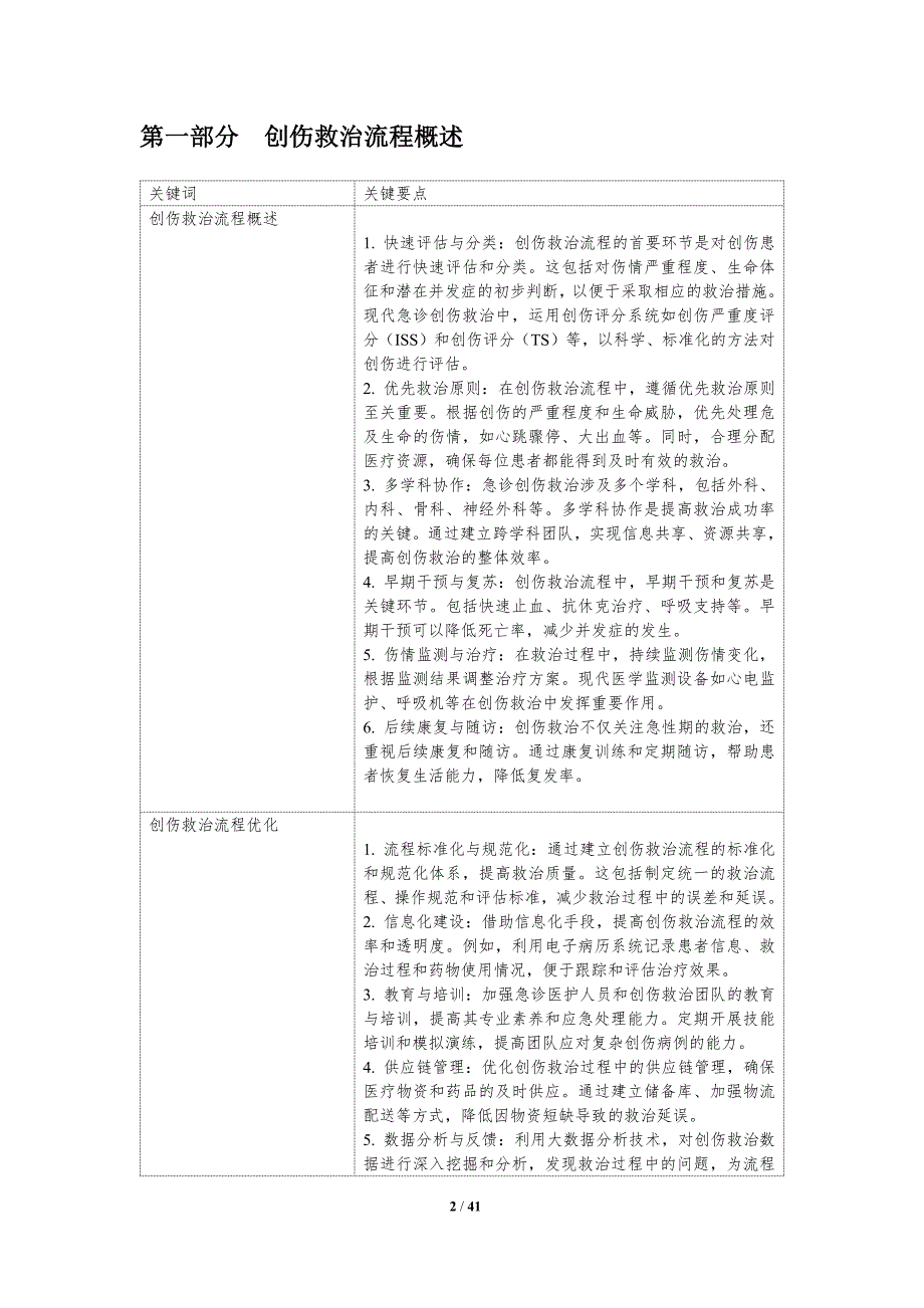 急诊创伤救治流程优化-洞察研究_第2页