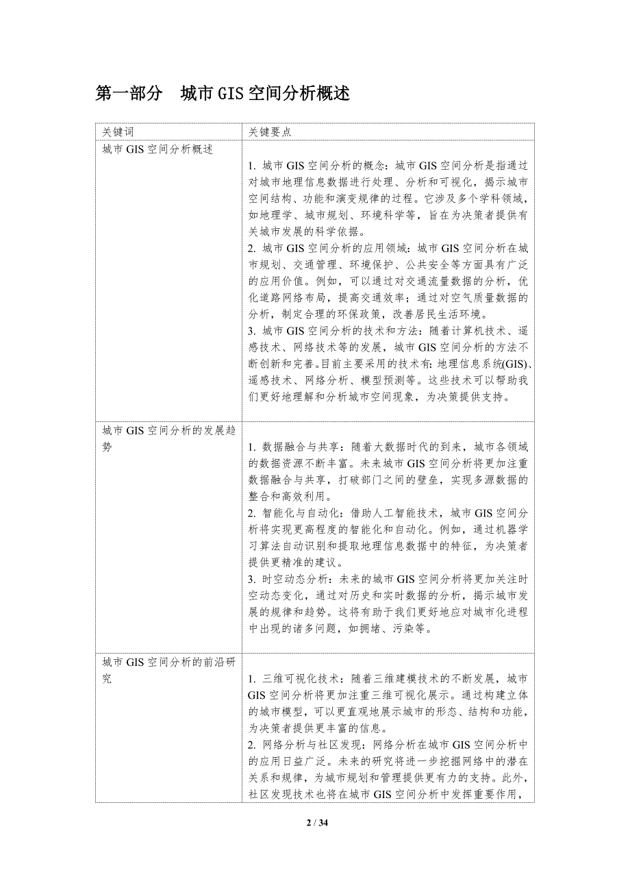 城市GIS空间分析-洞察研究_第2页