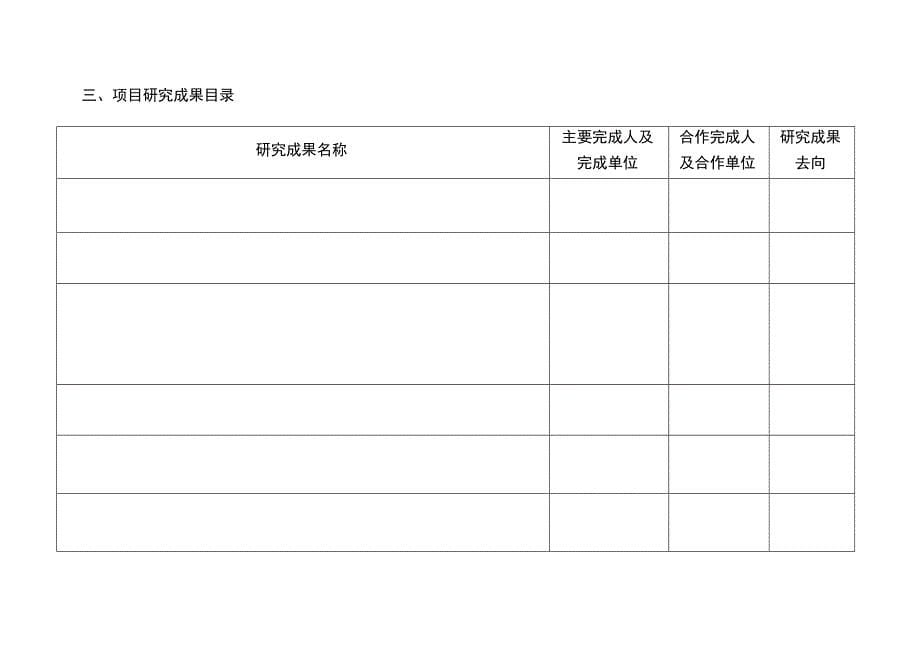 科研课题申报-结题报告word模板-基金研究项目文书模板_第5页