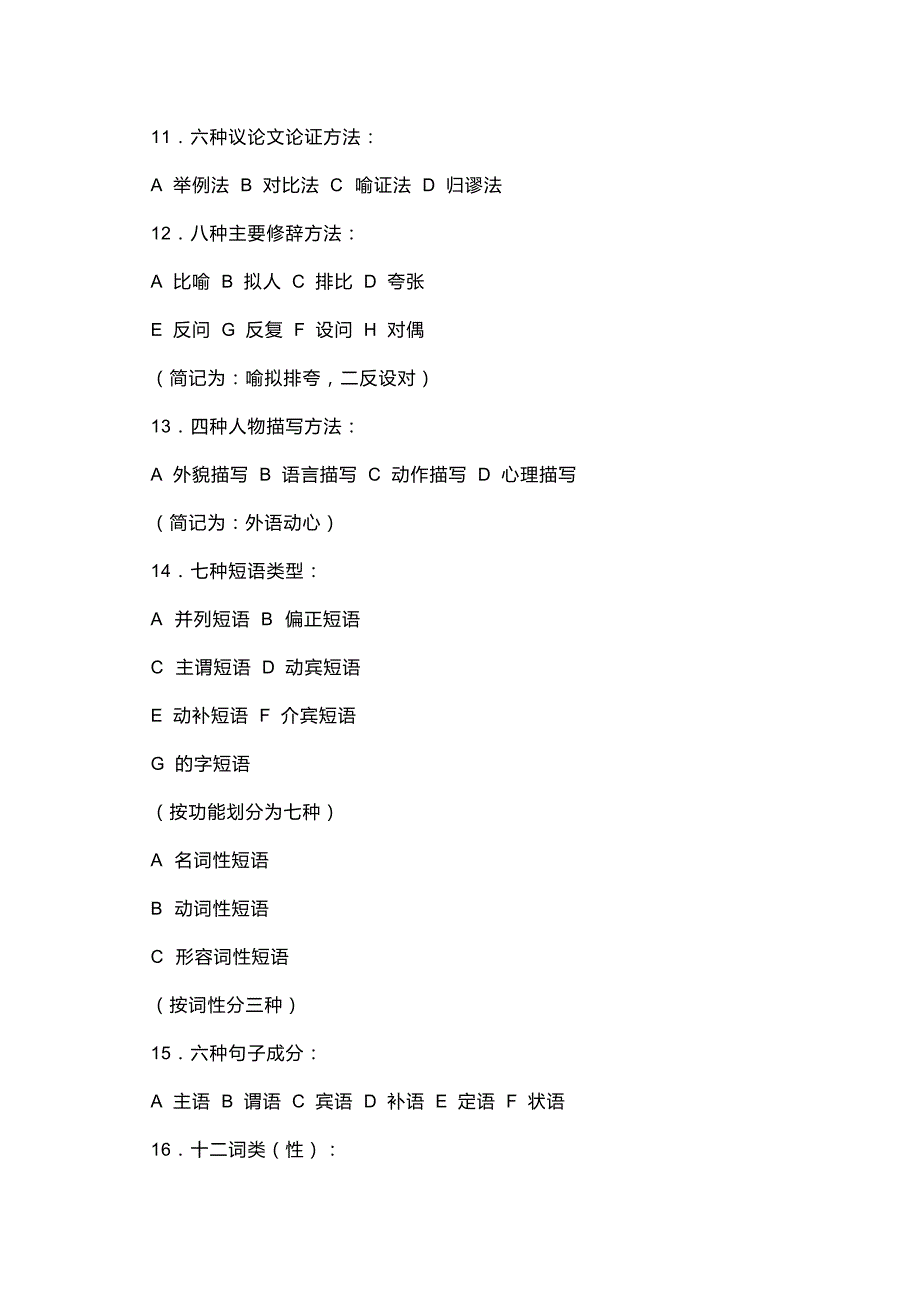 高中语文77个基础知识点_第2页