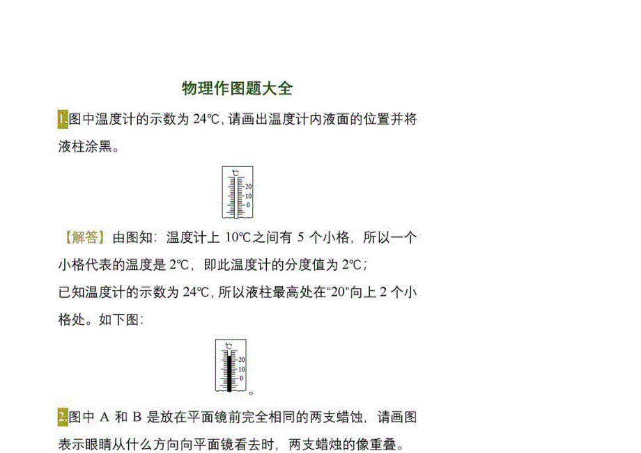 2024年【初中物理】中考物理作图题专项练习必看_第2页