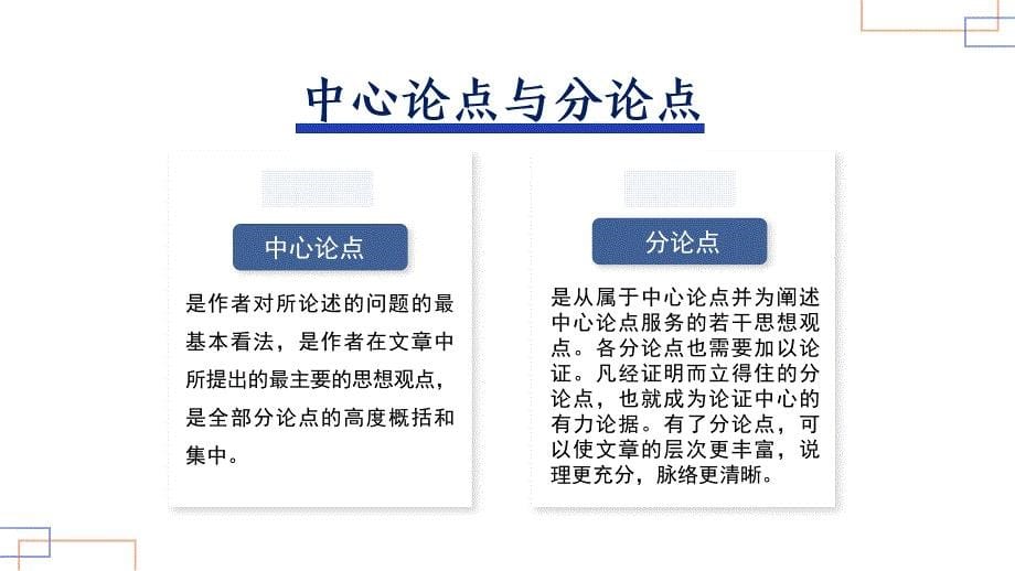 2025届高考语文专题复习：信息类阅读专题（2）分析论点、论据和论证方法+_第5页