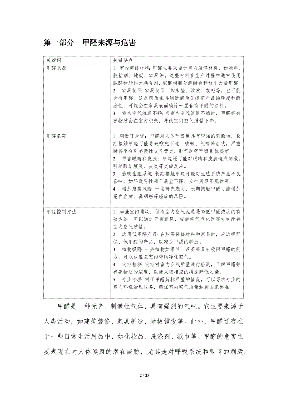 甲醛等有害物质控制-洞察研究_第2页