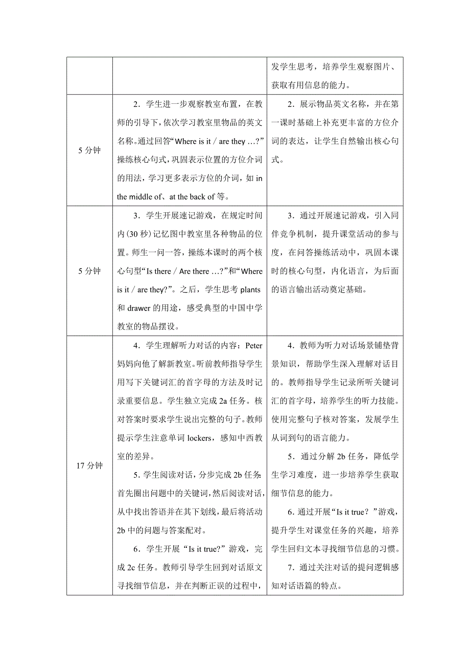 PEP七年级上英语Unit 3 Lesson 2优质课教学设计_第2页