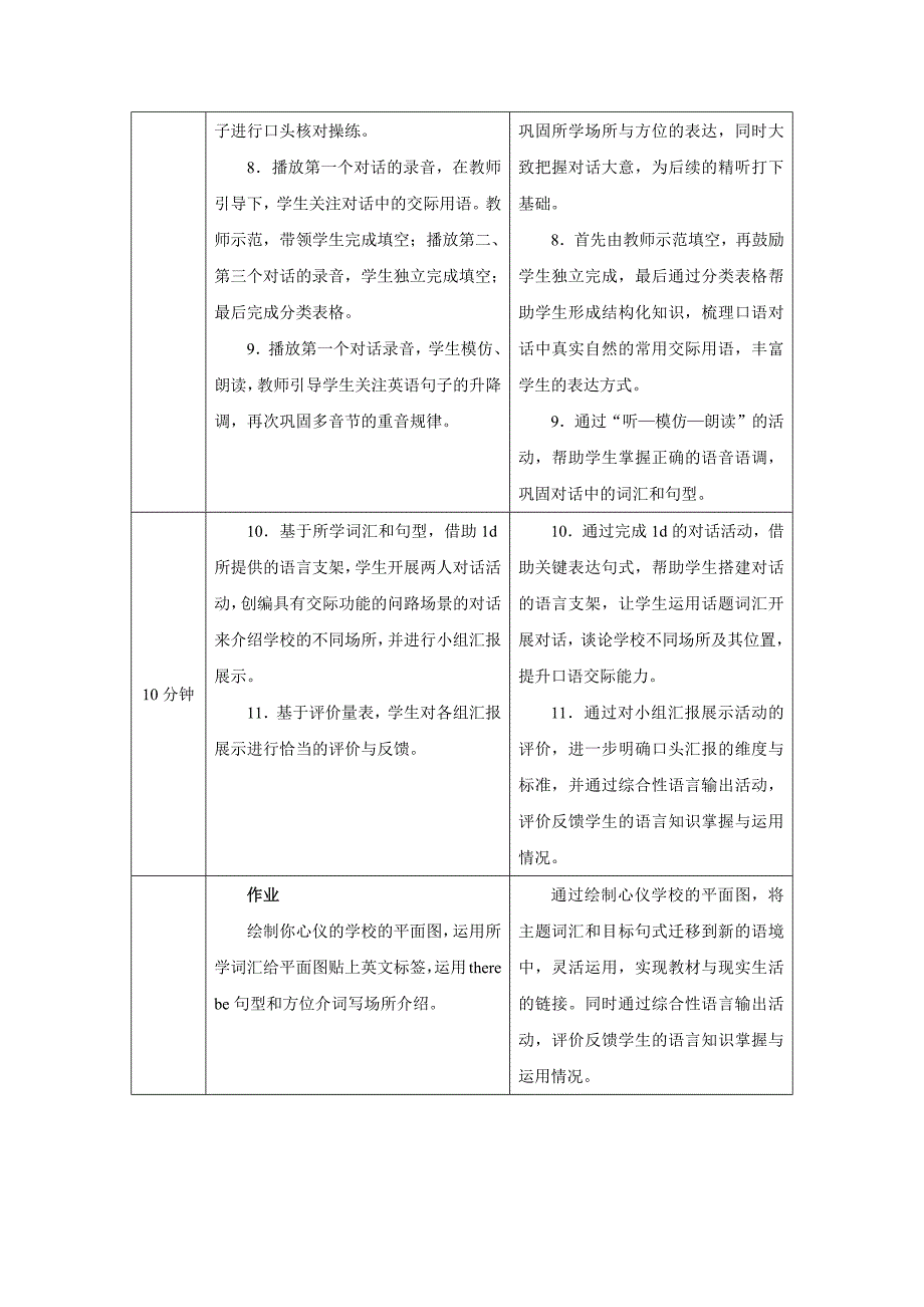 PEP七年级上英语Unit 3 Lesson 1优质课教学设计_第3页