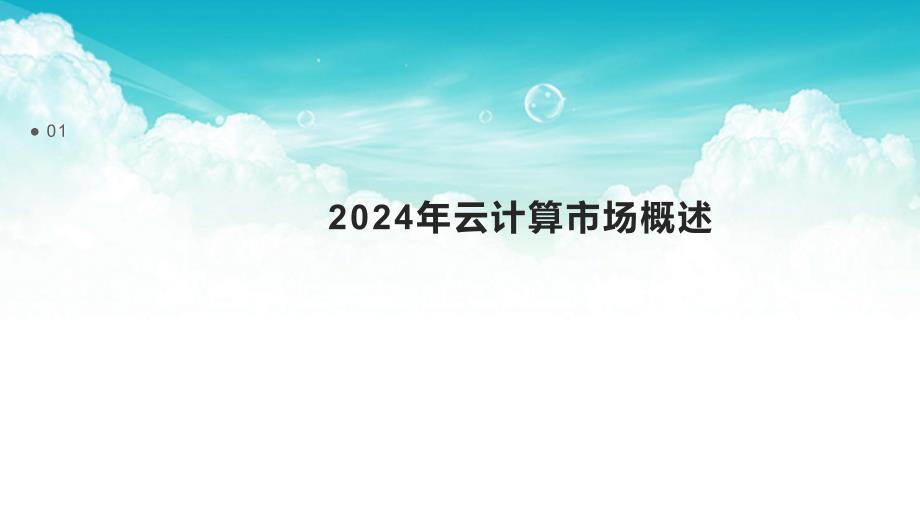 2024云计算市场规模与竞争分析报告_第3页