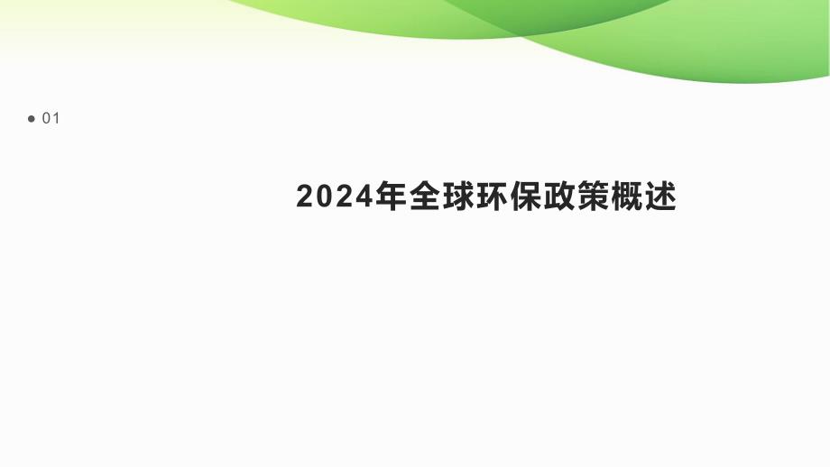 2024全球环保政策对企业影响总结报告_第3页