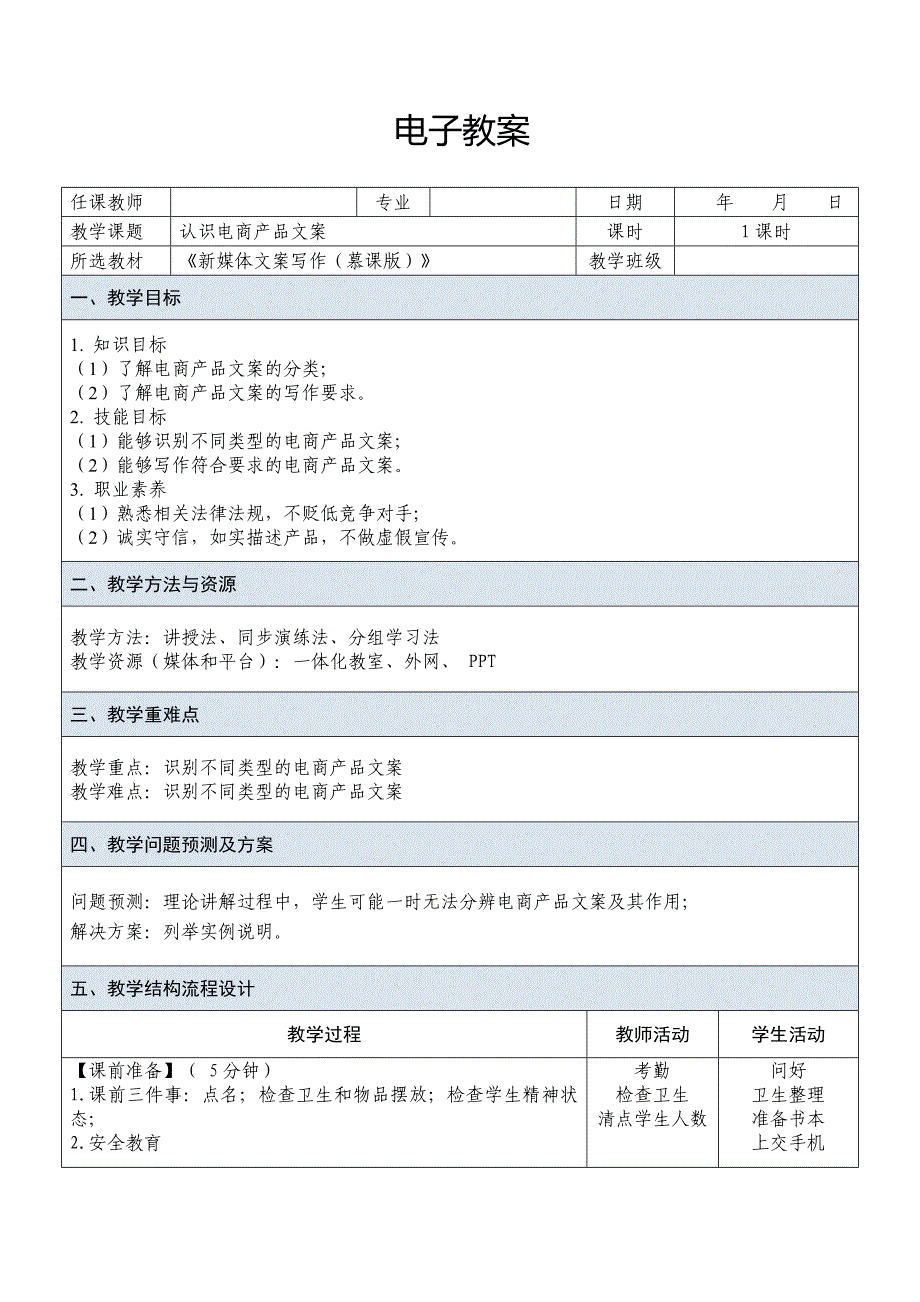 课题5- 认识电商产品文案_第1页