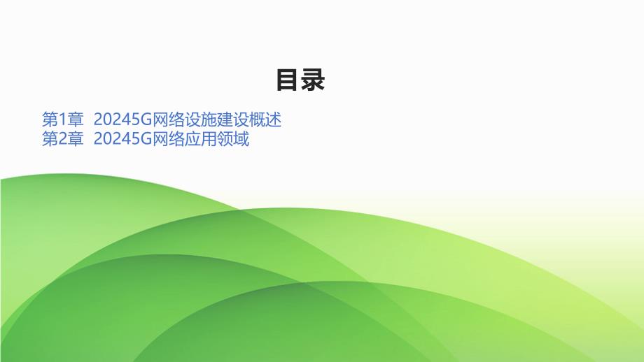 2024年 5G网络设施建设与应用总结报告_第2页