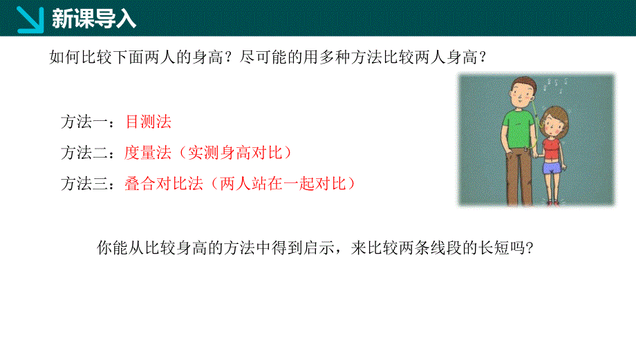 [初中数+学++]　线段的长短比较+七年级数学上册（华东师大版）_第3页