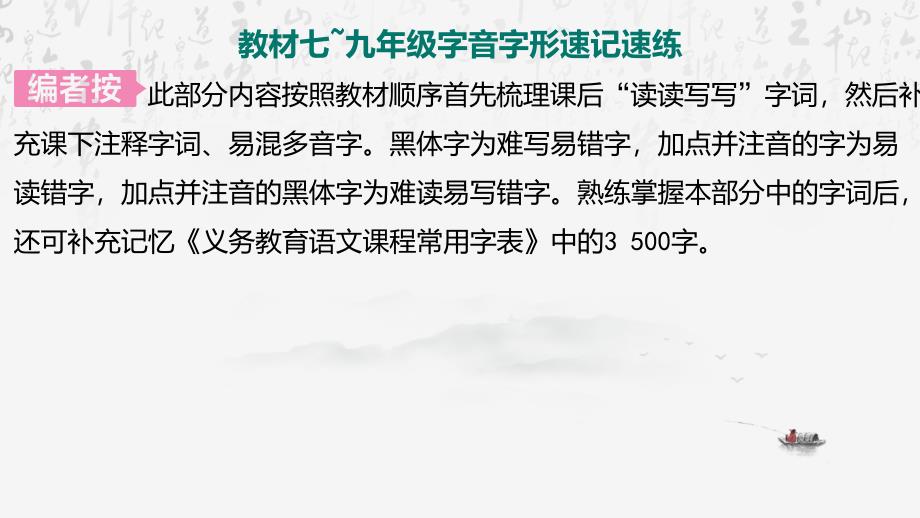 2025年中考语文专题复习：字音、字形 课件192张_第2页