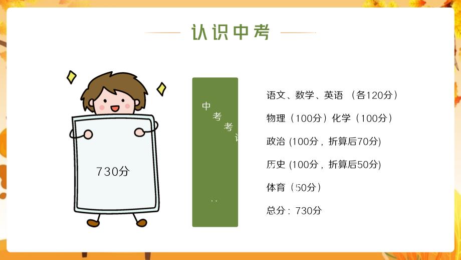 初三开学第一课“认识中考”主题班会_第4页