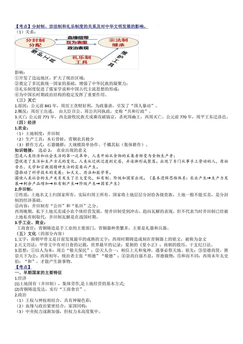 2025年高考统编版历史一轮复习：52个专题讲解（含高考真题及答案实用！）_第5页