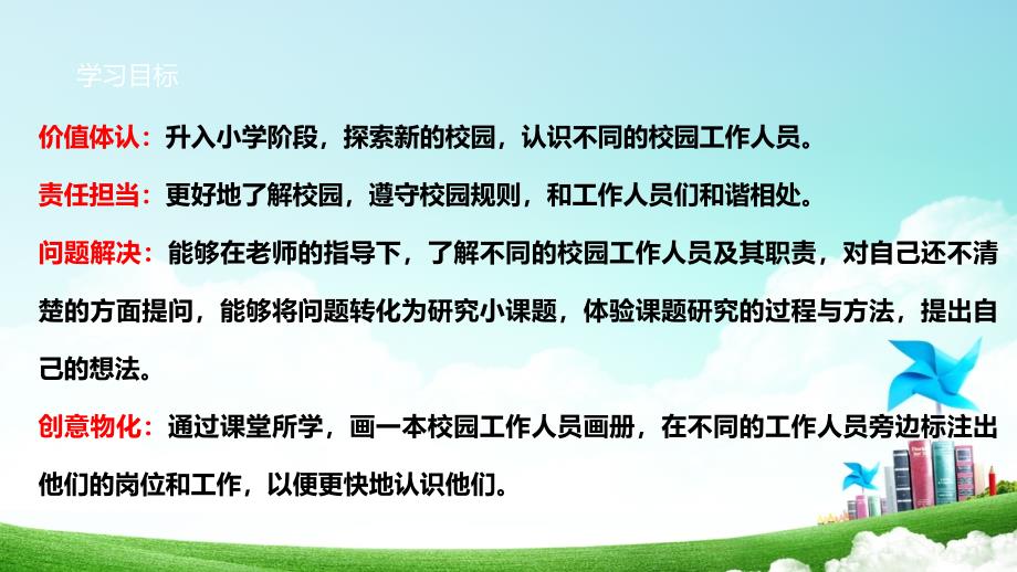 一年级上册浙科版综合实践校园大探秘-不同的工作人员_第3页