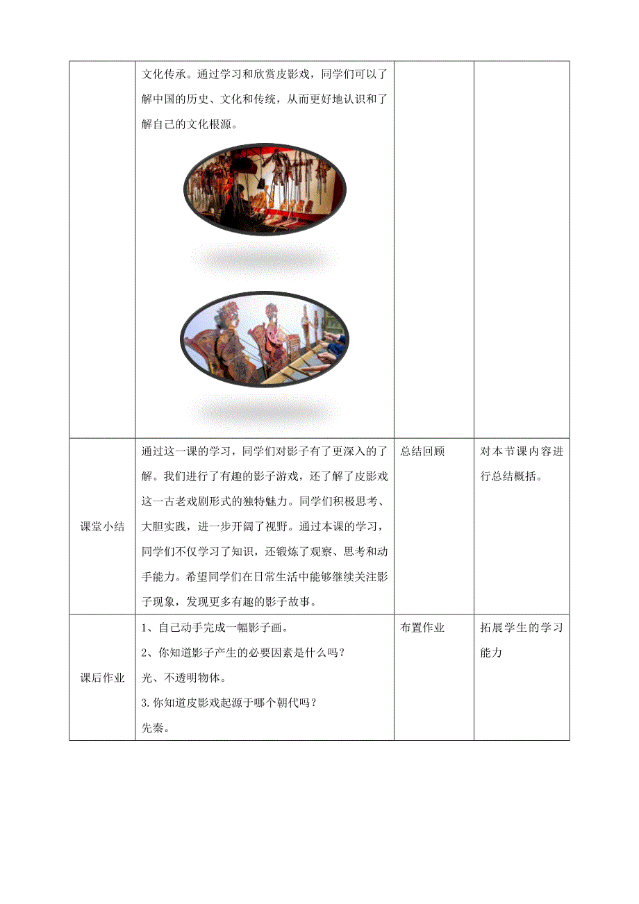 二年级上册浙科版综合实践第一课、神奇的影子—影子变形记_第4页