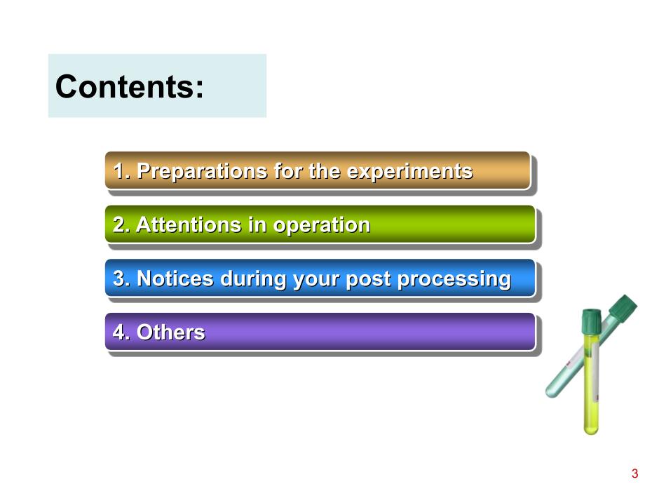 操作中的注意事项 --药物化学实验课件_第3页