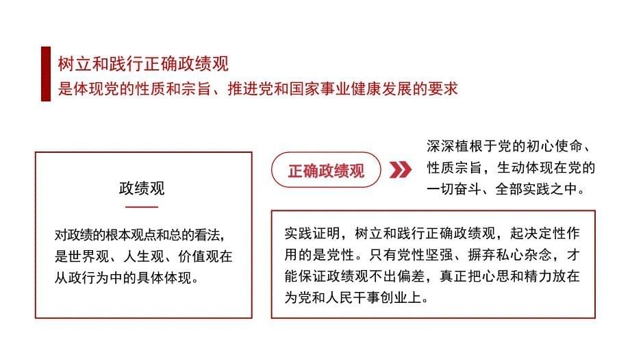 党课PPT课件含讲稿：领导干部要树立和践行正确政绩观_第5页