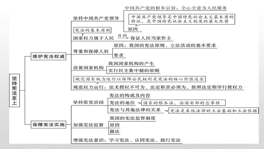 2025年中考道德与法治一轮复习考点精讲课件专题05 坚持宪法至上（含答案）_第5页