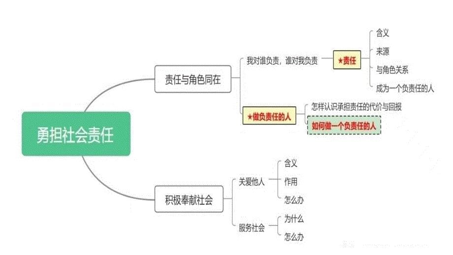 2025年中考道德与法治一轮复习考点精讲课件专题03 勇担社会责任（含答案）_第5页