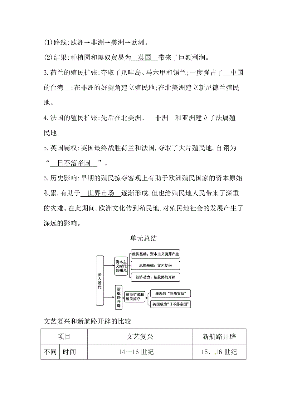 【初三上册历史】第五单元　步入近代_第4页