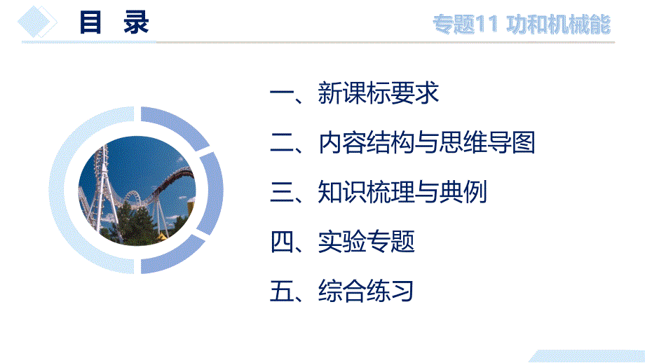 2025年中考物理一轮复习精品课件专题11 功和机械能（含答案）_第2页