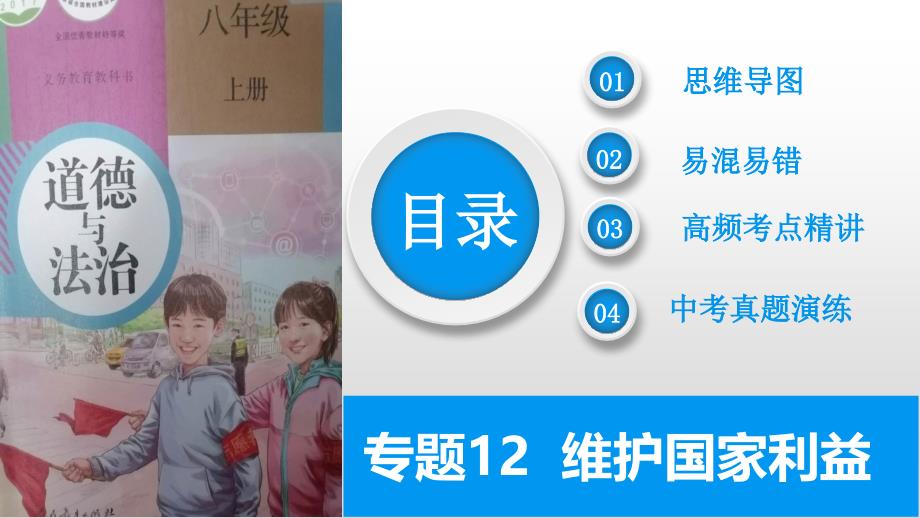 2025年中考道德与法治一轮复习考点精讲课件专题04 维护国家利益（含答案）_第2页