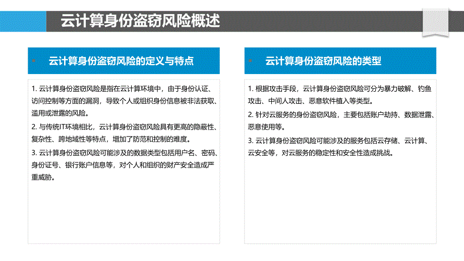 云计算环境下的身份盗窃风险-洞察分析_第4页