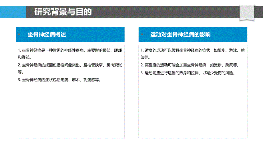 不同强度运动对坐骨神经痛患者的效果研究-洞察分析_第4页