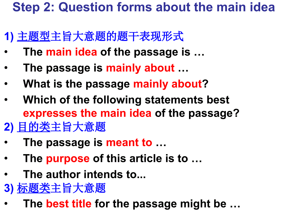 高中课件 主旨大意题解题技巧_第4页