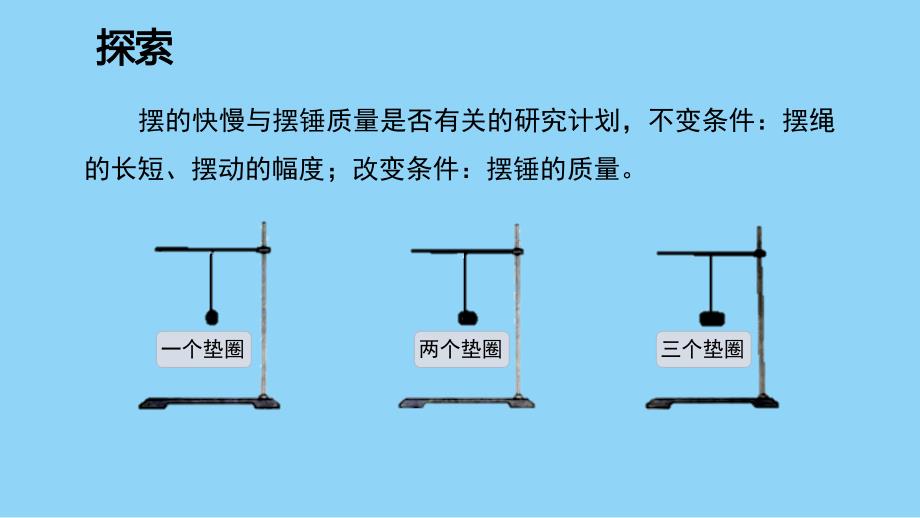 教科版小学五年级科学上册第三单元第5课《摆的快慢》教学课件_第4页