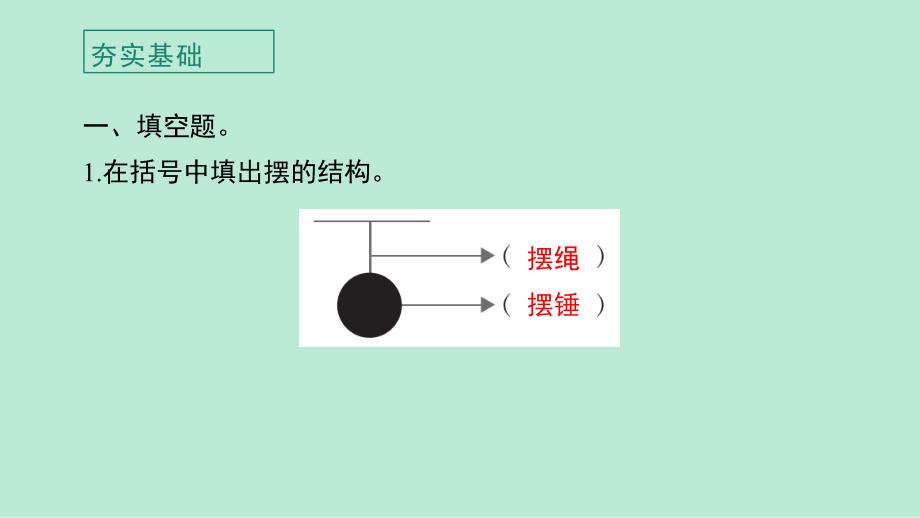 教科版小学五年级科学上册第三单元第4课《机械摆钟》作业课件_第3页