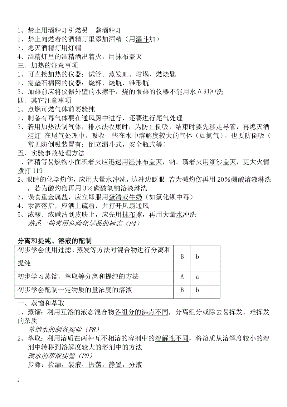 2024年江苏小高考化学复习资料（超强）_第3页