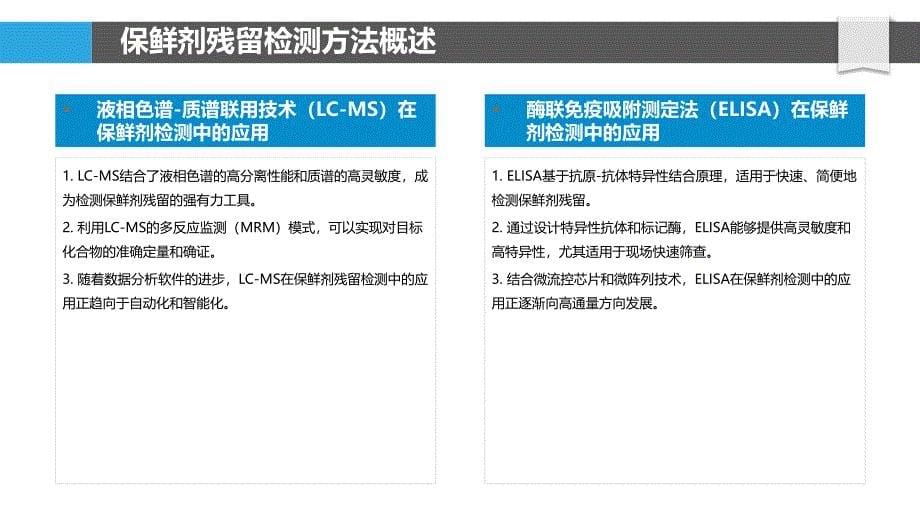 保鲜剂残留检测技术-洞察分析_第5页