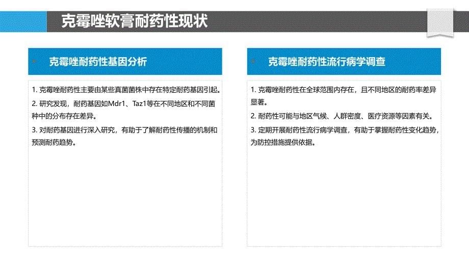 克霉唑软膏抗耐药性研究-洞察分析_第5页